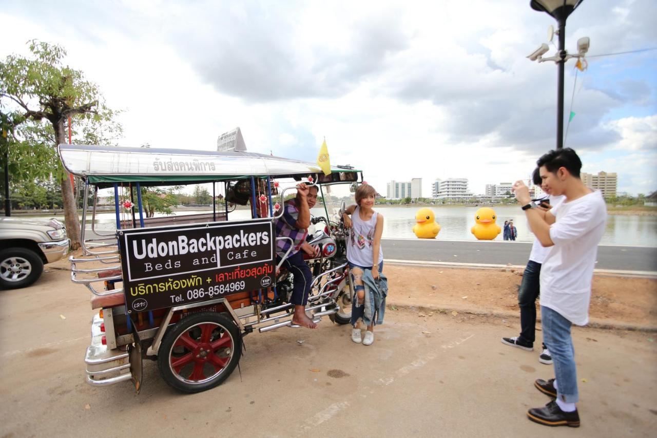Udonbackpackers Beds And Cafe Hostel Udon Thani Ngoại thất bức ảnh